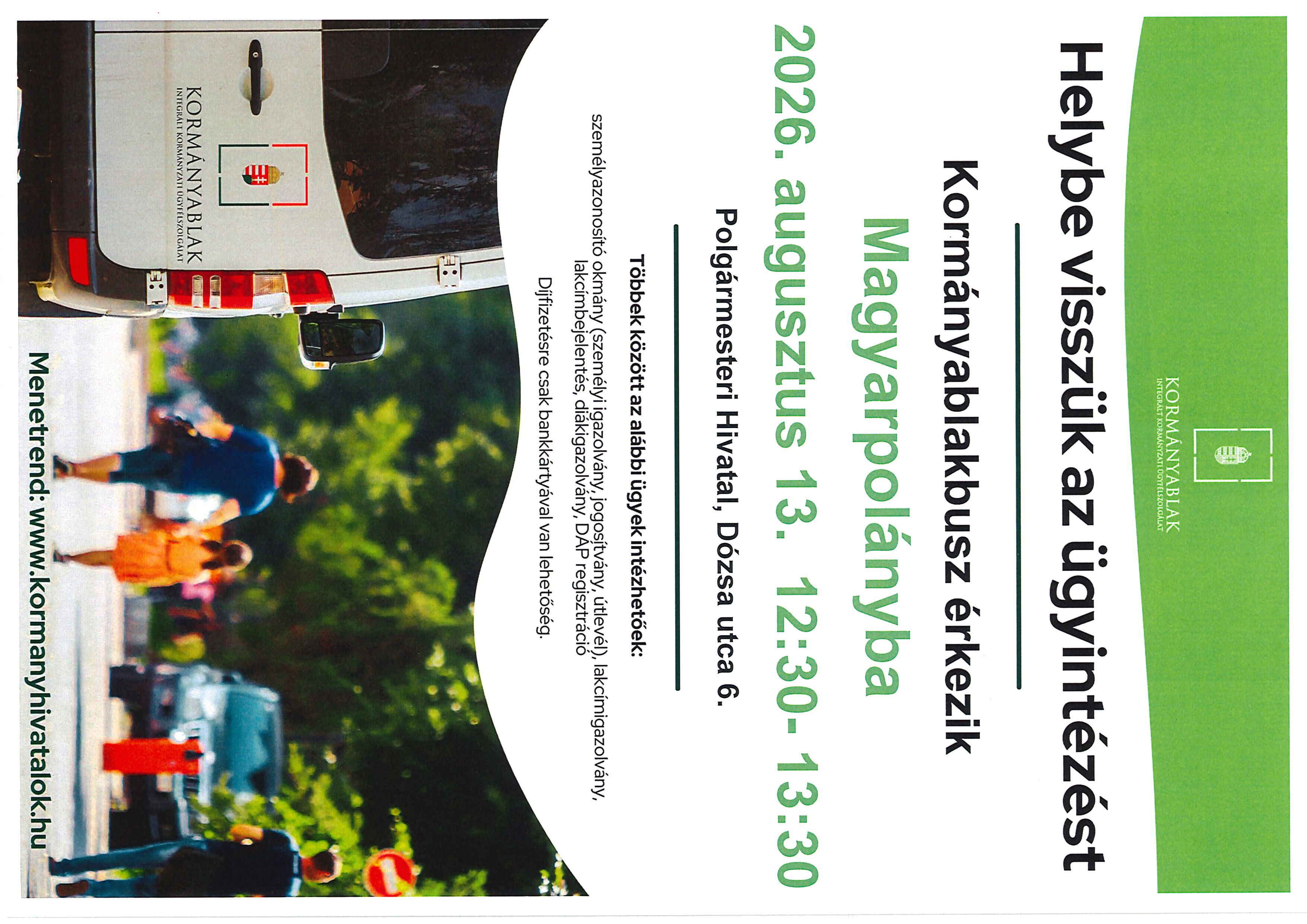 Magyarpolny KAB Busz 2026.08.13